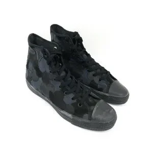 Number Nine Crying Heart Patchwork Shoes